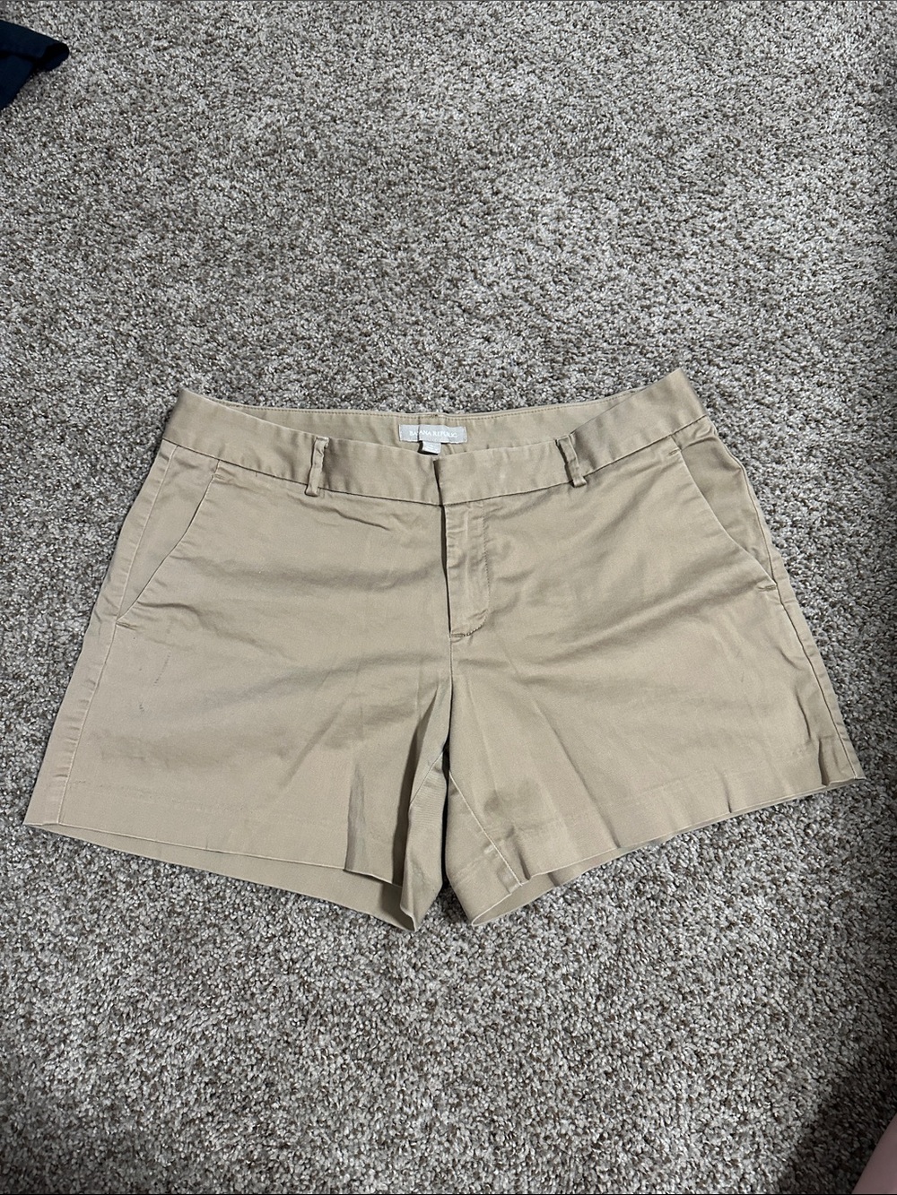 Banana Republic Khaki Bermuda Shorts